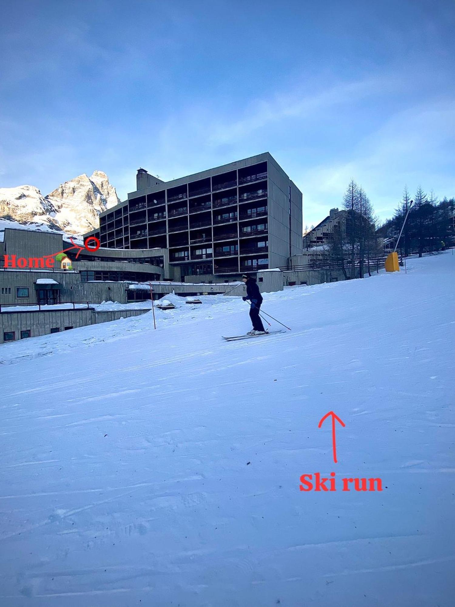 Ski Paradise - Cielo Alto Cervinia Breuil-Cervinia Exteriör bild